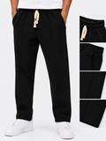 Pantalon Baggy avec Découpe Structurée