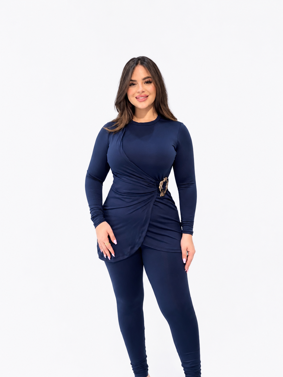 Maillot croisée avec motif