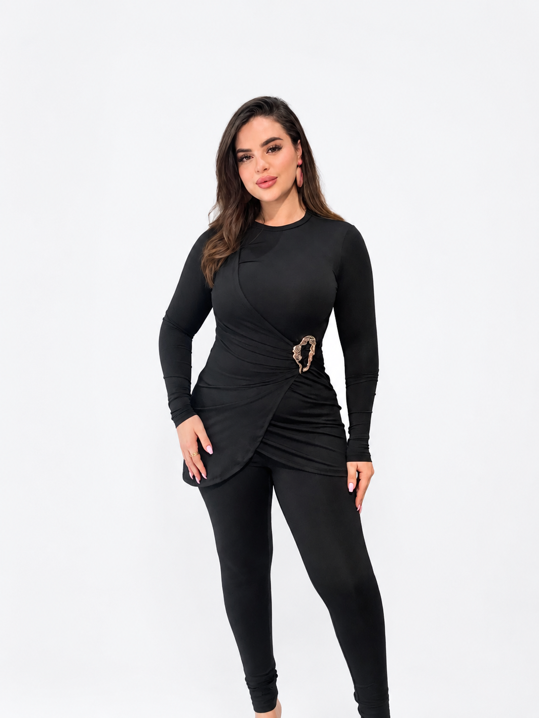 Maillot croisée avec motif