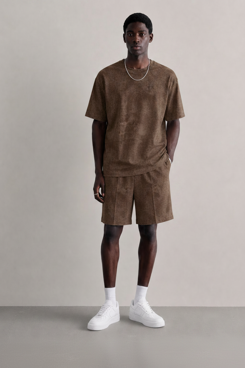 Brown Outfit on Model