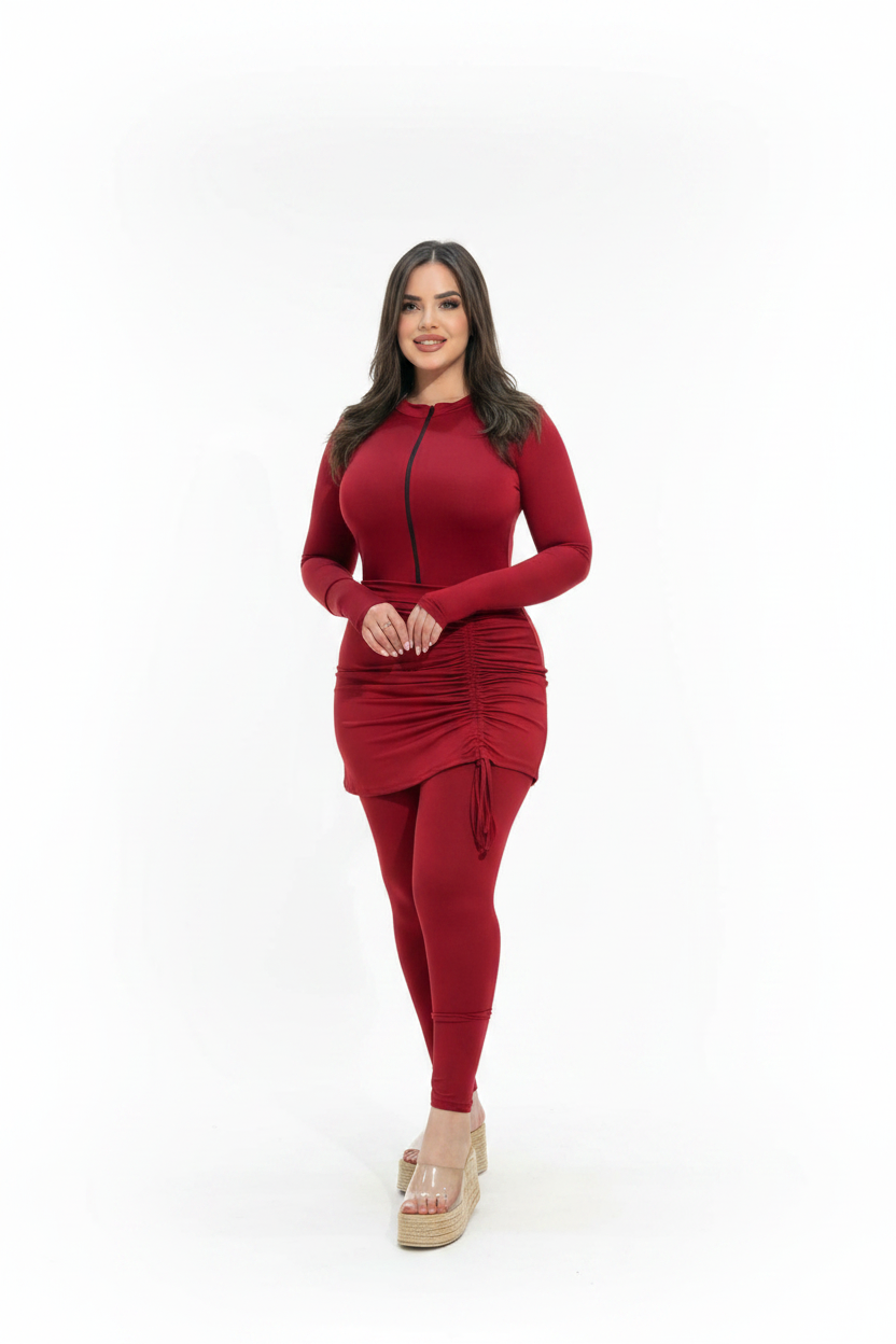 Ensemble 3 pièces – Rouge