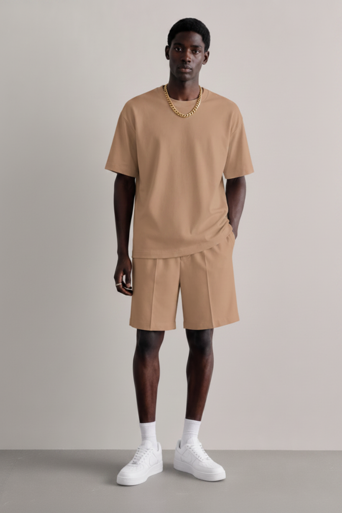 Ensemble Co-ord Beige Complet
