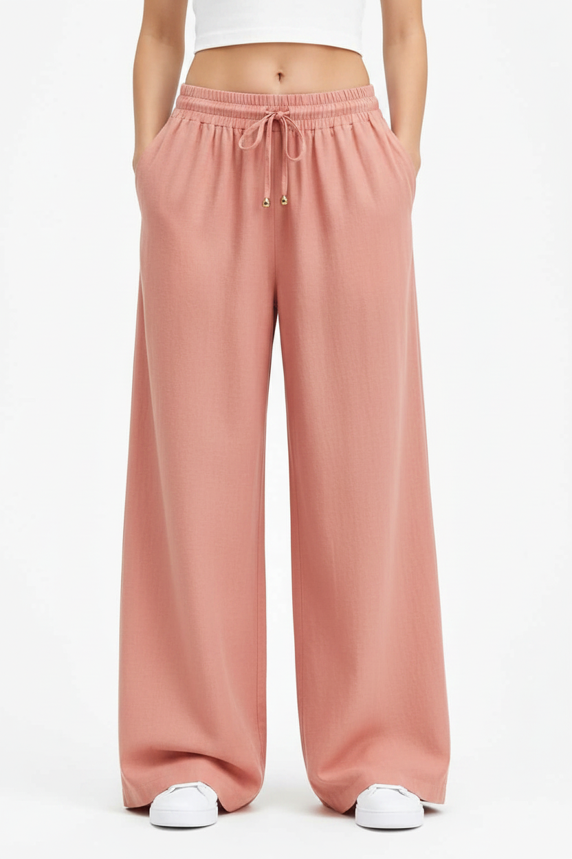 Pantalon Kamraya Wide Leg Femme