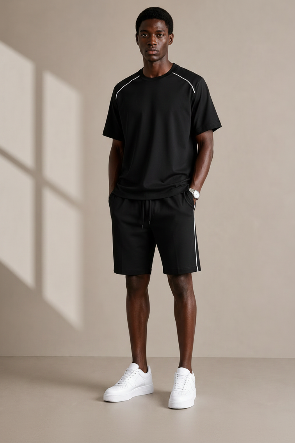 Ensemble Co-ord Passepoilé