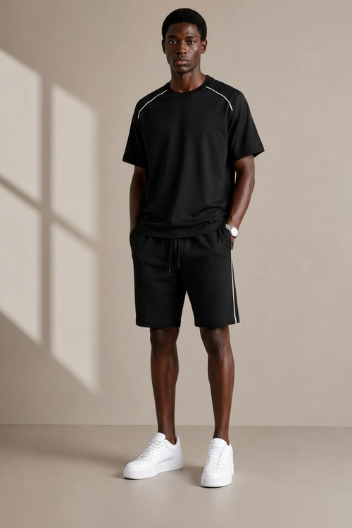 Ensemble Co-ord Passepoilé
