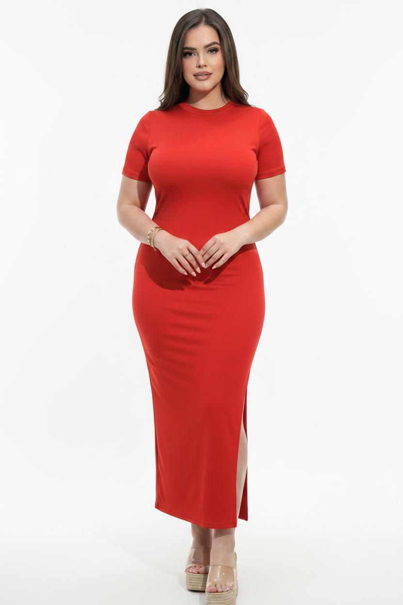 Maxi Dress - Red