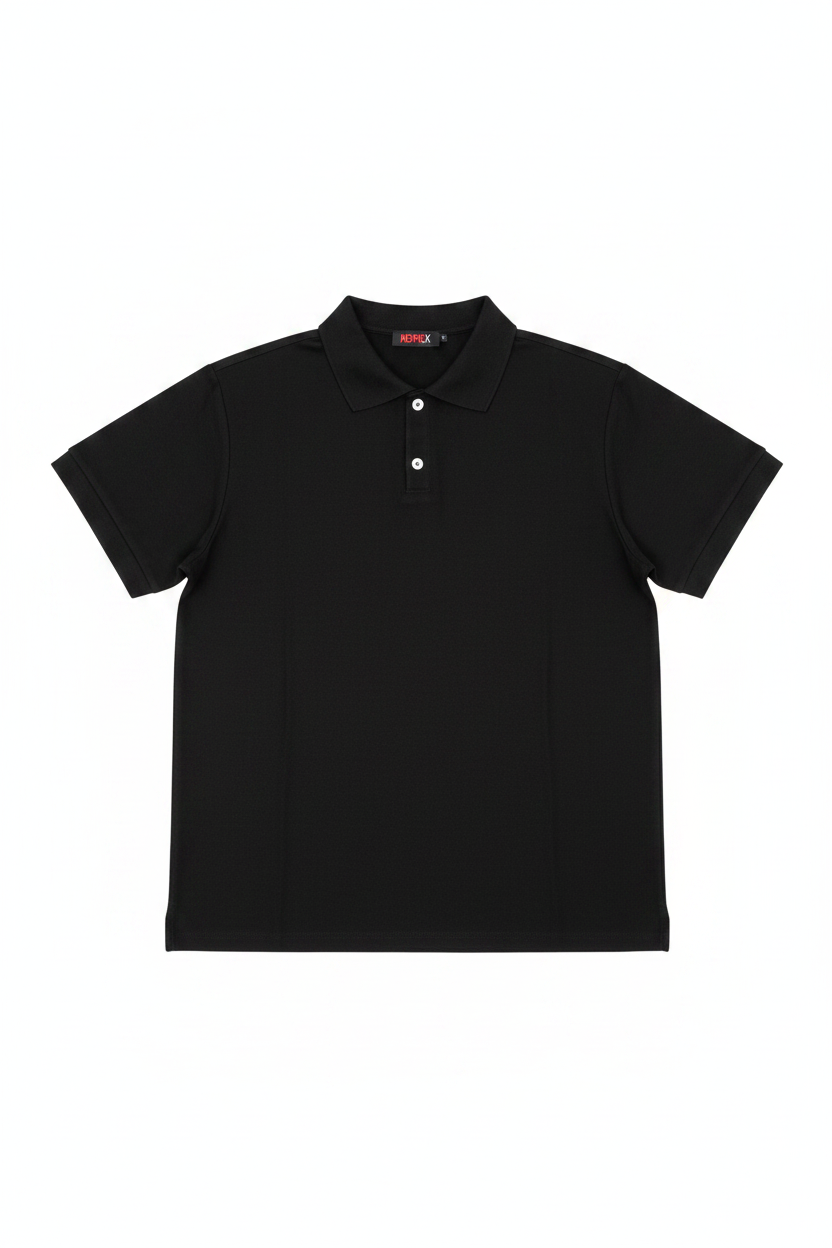 Polo Noir – Flat Lay