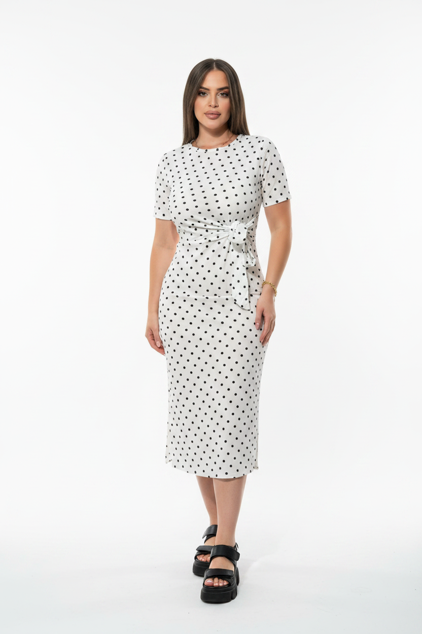 Robe Pois – Blanc Studio
